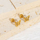 Butterfly Knot 18K Gold Plated Children's Earrings