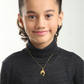 Sparkle Dolphin 18K Gold Plated Children's Necklace