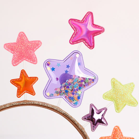 Birthday Star Party Hairband - Twisty Locks  - Kids and Women Hair Accessories, Fashion Clothing and Jewellery India
