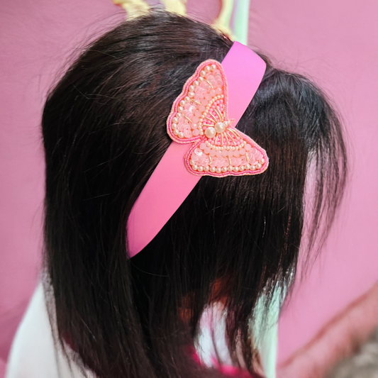 Butterfly Hairband - Twisty Locks  - Kids and Women Hair Accessories, Fashion Clothing and Jewellery India