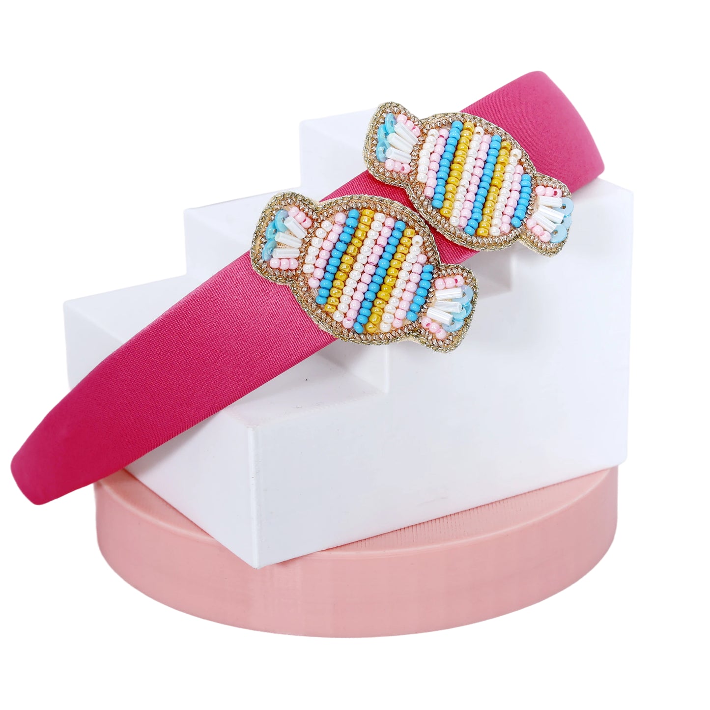 Candy Multicolor Hairband - Twisty Locks  - Kids and Women Hair Accessories, Fashion Clothing and Jewellery India