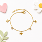 Little Flyer 18K gold bracelet for kids – skin safe kids jewellery by Twisty Locks
