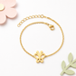 Gold Butterfly 18K gold bracelet for kids – elegant kids jewellery by Twisty Locks