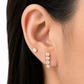 Crystal Bar 18K Gold-Plated Jewellery Set (3 Pcs)