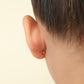 Crown 18K Gold Plated Children's Earrings - Twisty Locks  - Kids and Women Hair Accessories, Fashion Clothing and Jewellery India