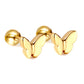 Cute Butterfly 18K Gold Plated Children's Earrings - Twisty Locks  - Kids and Women Hair Accessories, Fashion Clothing and Jewellery India