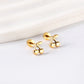Cute Cherry 18K Gold Plated Children's Earrings - Twisty Locks  - Kids and Women Hair Accessories, Fashion Clothing and Jewellery India