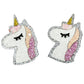 Cute Unicorns Clips - Set of 2 - Twisty Locks  - Kids and Women Hair Accessories, Fashion Clothing and Jewellery India