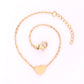Gold Heart 18K Gold Plated Children's Bracelet - Twisty Locks  - Kids and Women Hair Accessories, Fashion Clothing and Jewellery India