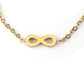 Gold Infinity 18K Gold Plated Children's Bracelet - Twisty Locks  - Kids and Women Hair Accessories, Fashion Clothing and Jewellery India