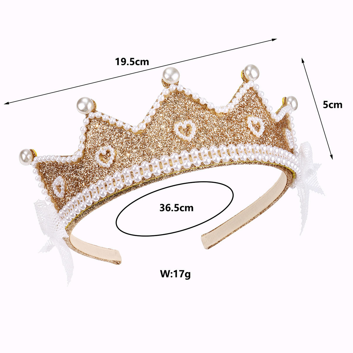 Golden Birthday Tiara Hairband - Twisty Locks  - Kids and Women Hair Accessories, Fashion Clothing and Jewellery India