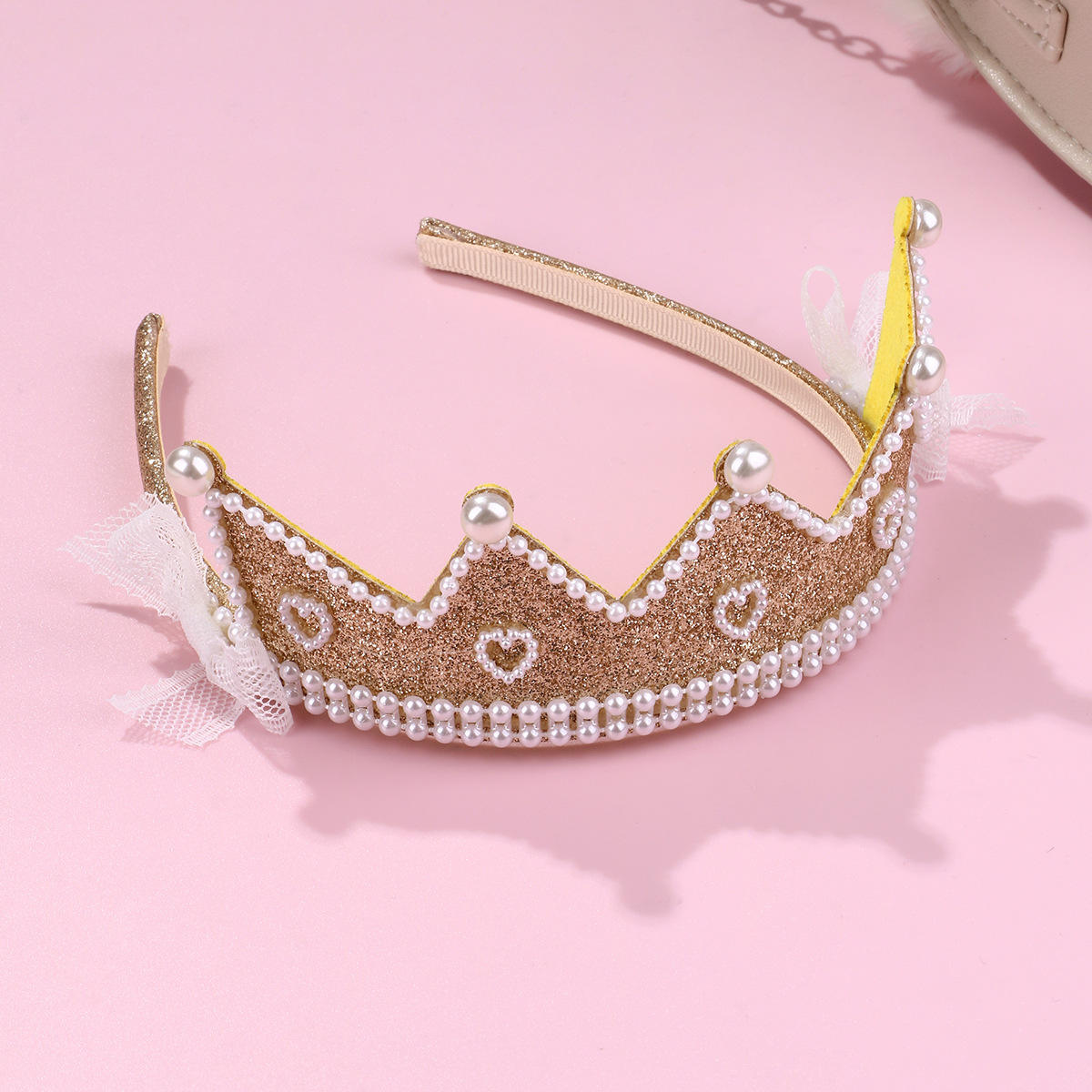 Golden Birthday Tiara Hairband - Twisty Locks  - Kids and Women Hair Accessories, Fashion Clothing and Jewellery India