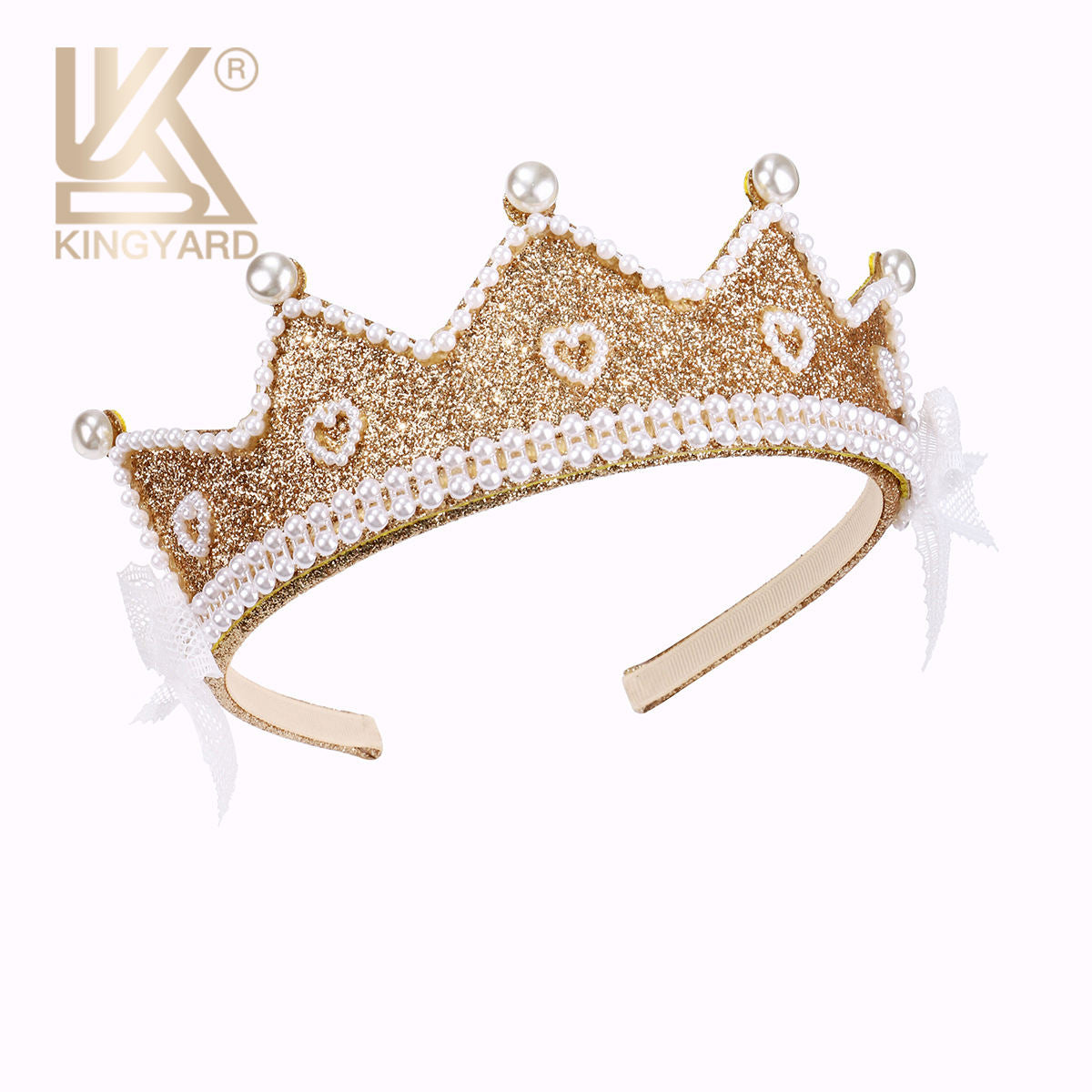 Golden Birthday Tiara Hairband - Twisty Locks  - Kids and Women Hair Accessories, Fashion Clothing and Jewellery India