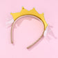 Golden Birthday Tiara Hairband - Twisty Locks  - Kids and Women Hair Accessories, Fashion Clothing and Jewellery India