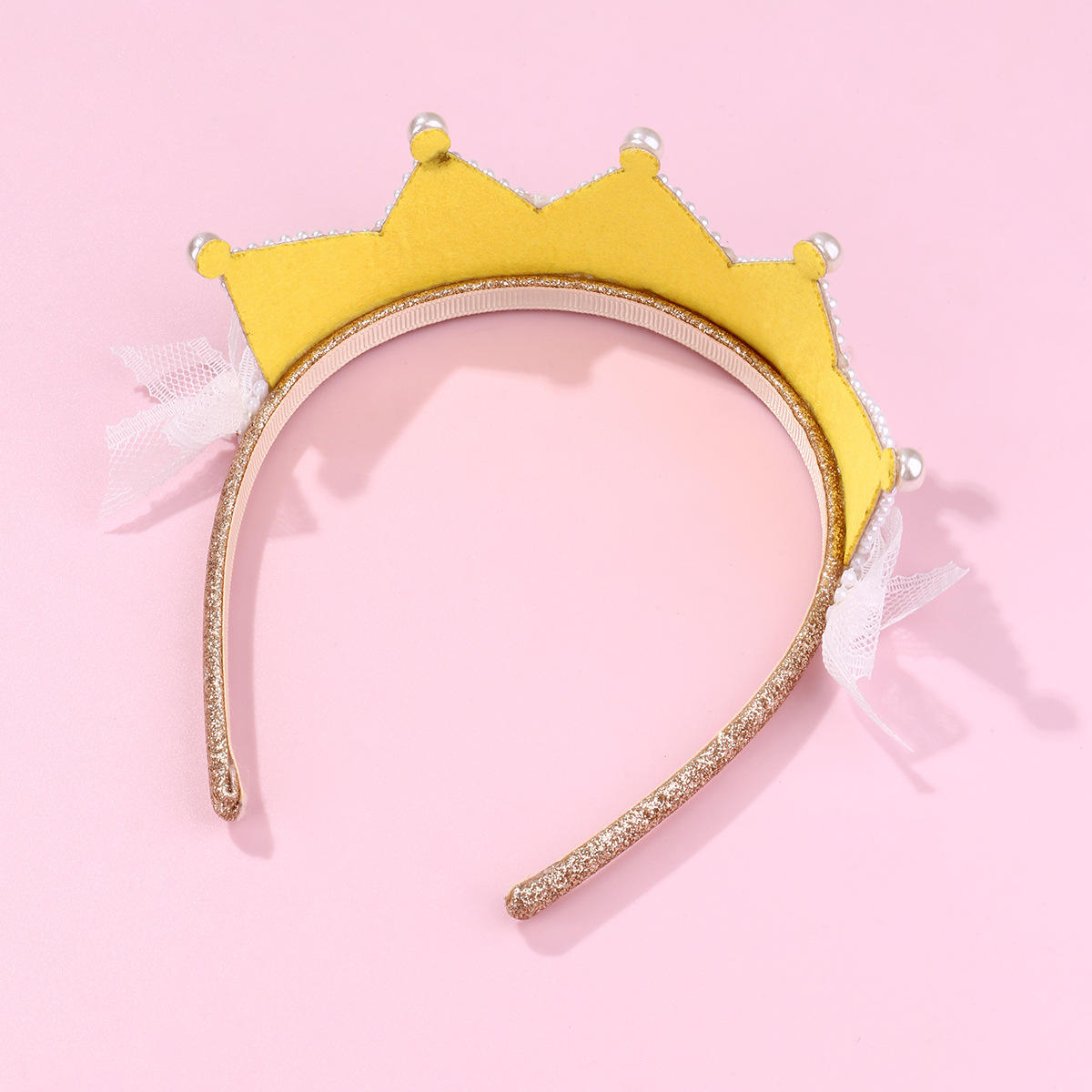 Golden Birthday Tiara Hairband - Twisty Locks  - Kids and Women Hair Accessories, Fashion Clothing and Jewellery India