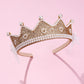 Golden Birthday Tiara Hairband - Twisty Locks  - Kids and Women Hair Accessories, Fashion Clothing and Jewellery India