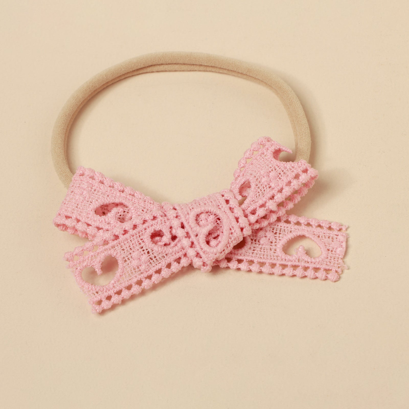 Heart Lace Baby Headband Red - Twisty Locks  - Kids and Women Hair Accessories, Fashion Clothing and Jewellery India