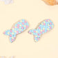 Mermaid Tail Glittery Blue Tic Tac Clips – Set of 2 - Twisty Locks  - Kids and Women Hair Accessories, Fashion Clothing and Jewellery India