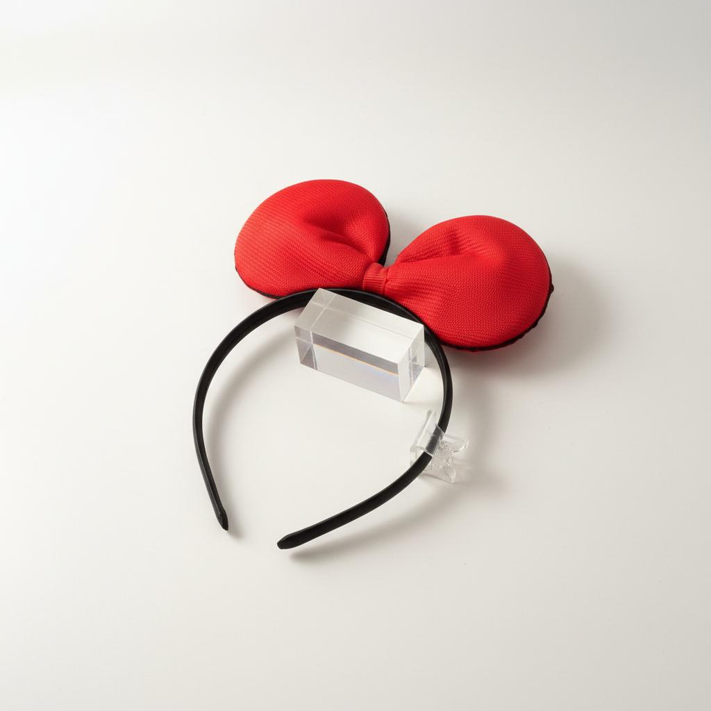 Minnie Red Sequin Party Hairband - Twisty Locks  - Kids and Women Hair Accessories, Fashion Clothing and Jewellery India