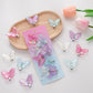 Pastel Butterfly Hair Clips-  Set of 8 - Twisty Locks  - Kids and Women Hair Accessories, Fashion Clothing and Jewellery India