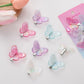 Pastel Butterfly Hair Clips-  Set of 8 - Twisty Locks  - Kids and Women Hair Accessories, Fashion Clothing and Jewellery India