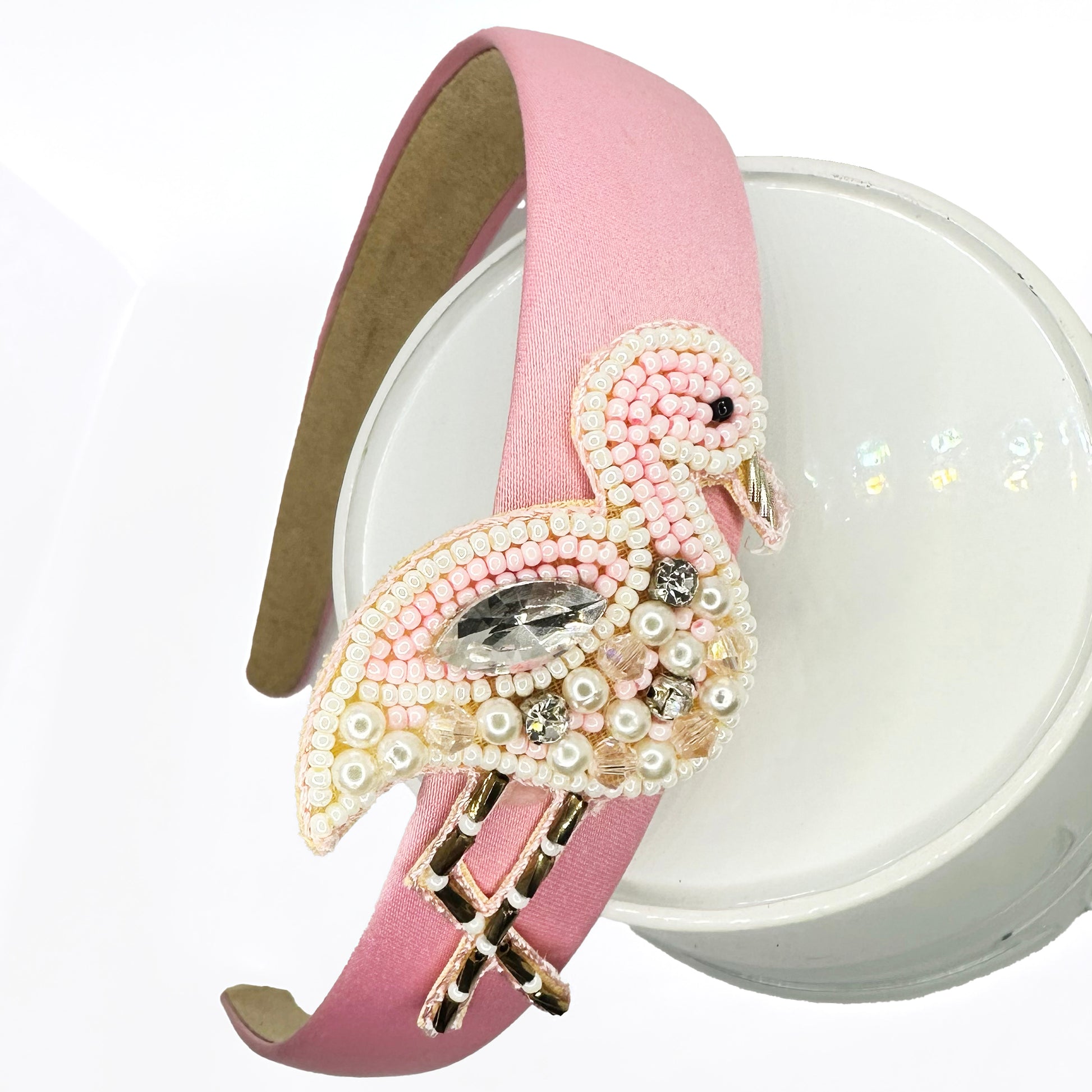 Pink Flamingo Hairband - Twisty Locks  - Kids and Women Hair Accessories, Fashion Clothing and Jewellery India