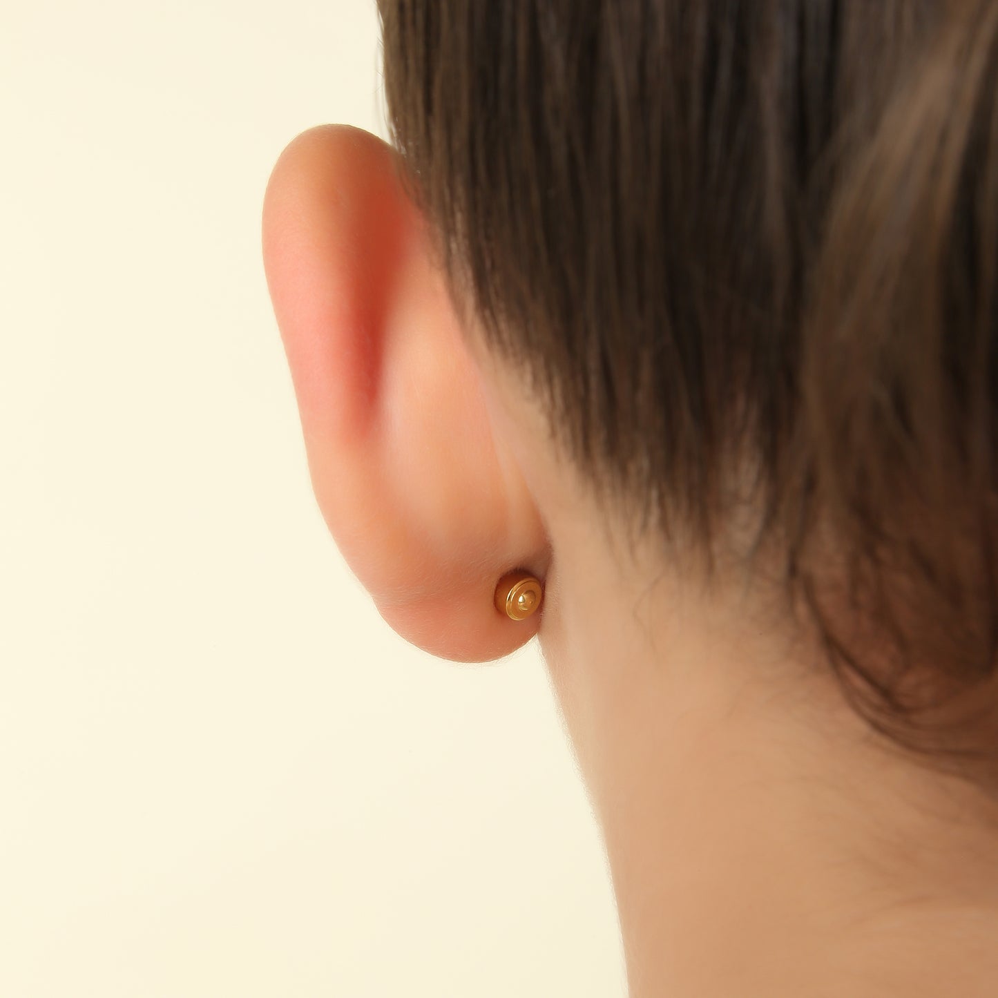 Pink Heart 18K Gold Plated Children's Earrings - Twisty Locks  - Kids and Women Hair Accessories, Fashion Clothing and Jewellery India