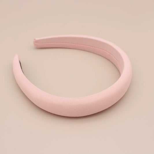 Pink Puff Hairband - Twisty Locks  - Kids and Women Hair Accessories, Fashion Clothing and Jewellery India