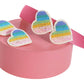 Rainbow Hearts Hair Clips Set - Twisty Locks  - Kids and Women Hair Accessories, Fashion Clothing and Jewellery India