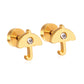Sparkle Umbrella 18K Gold Plated Children's Earrings - Twisty Locks  - Kids and Women Hair Accessories, Fashion Clothing and Jewellery India