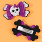 Sparkly Skull Halloween Hair Bow - Set of 2 - Twisty Locks  - Kids and Women Hair Accessories, Fashion Clothing and Jewellery India