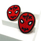 Spidey Man Embroidered Hair Clips - Set of 2 - Twisty Locks  - Kids and Women Hair Accessories, Fashion Clothing and Jewellery India