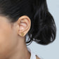 Sweet Butterfly 18K Gold Plated Children's Earrings