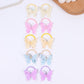 Sparkle Butterfly Hair Ties Set of 10
