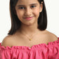 Sparkle Heart 18K Gold Plated Children's Necklace