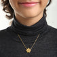 Gold Daisy 18K Gold Plated Children's Necklace